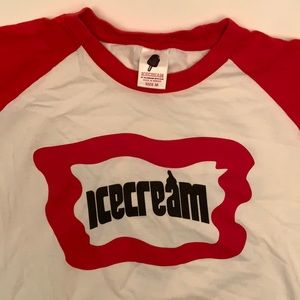 Ice Cream Raglan Tee